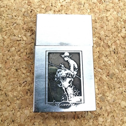 Vintage zippo fisherman - vintage,