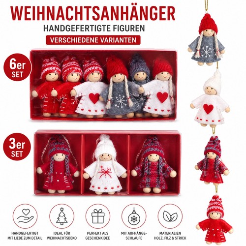 Weihnachtsanhänger wichtel - weihnachtsanhänger,