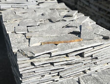 10m2 POLYGONALPLATTEN Wandsteine GNEIS QUARZIT BRUCHPLATTEN NATURSTEIN GRAU