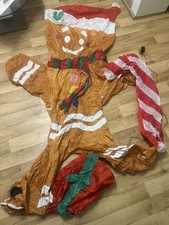 Weihnachten Aufblasbarer Lebkuchenmann 2,4M Outdoor Dekoration für