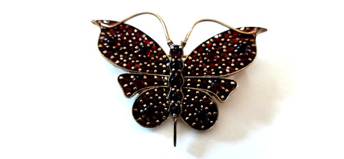 Schmetterling silber - schmetterling, °