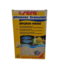 Sera phosvec Granulat 500g + Netzbeutel Phosphatentferner gegen Algen Substrat
