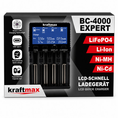 Kraftmax 4000 expert usb - bc-4000,