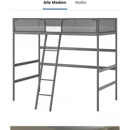 Ikea tuffing hochbett metall - tuffing,