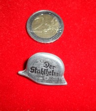 ABZEICHEN VON EINEM ALTEN RINGKRAGEN - WK 2 - ALUMINIUM - GEBRAUCHT