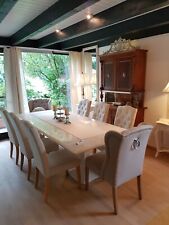 Unikat Riesiger Art Deco Esstisch ca 200kg Tafel Marmor