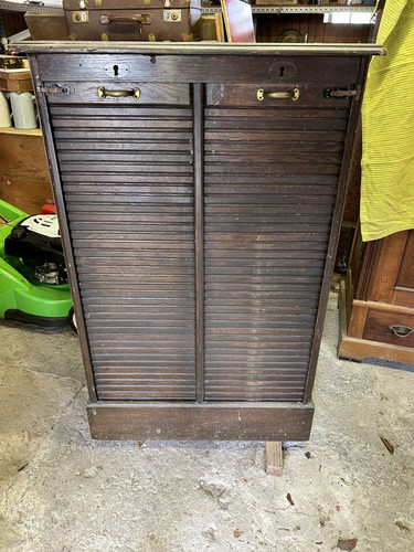 Doppelter rollschrank - doppelter,