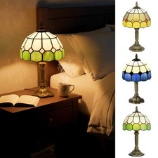 Buntglas Tischlampe