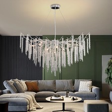 Silber Luxus Rund Kristall