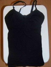 Shapewear Top/Hemd Bauchweg Mieder Bodywrap Figur-formend Gr. S neu schwarz