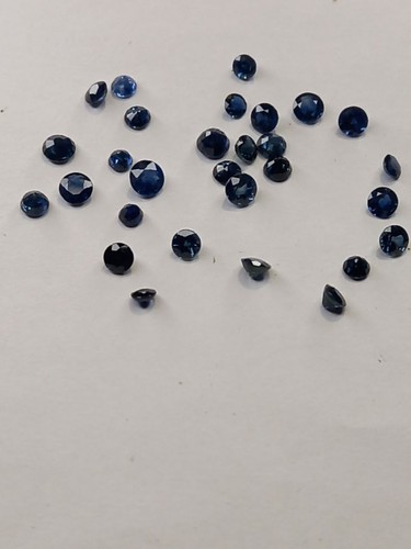 Karat saphire rund größe - saphire,