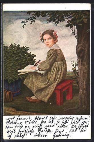 Künstler ludwig von - künstler-ak,