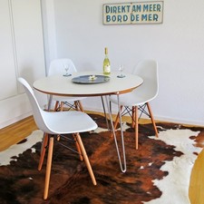 Esstisch-Set mit 3 Stühlen / Designerstücke / Ausstellungsstück wie neu / SALE