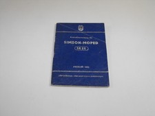 Betriebsanleitung Simson Moped
