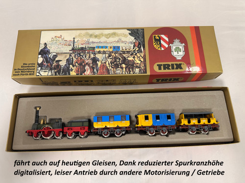Trix adler zugset anno 1835 - adler,