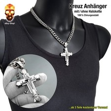 Kreuz Anhänger Halskette