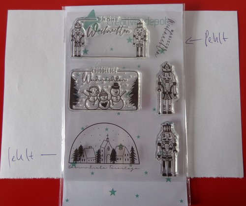 Creative depot clear - creative, stamps