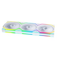 3x  Lian Li - Uni Fan SL WIRELESS 120 mm - ARGB PWM - PC Gehäuse Lüfter, weiß