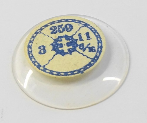 Glas dome taschenuhr diam 25 - taschenuhr,
