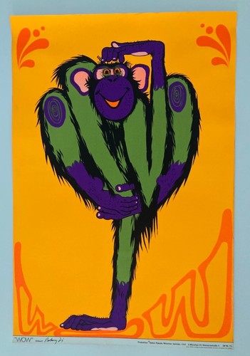 Poster plakat schimpanse - plakat,
