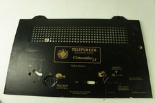 Rückwand für Röhrenradio