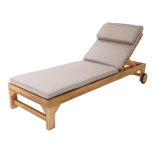 Axi rama gartenliege aus teak - aus,