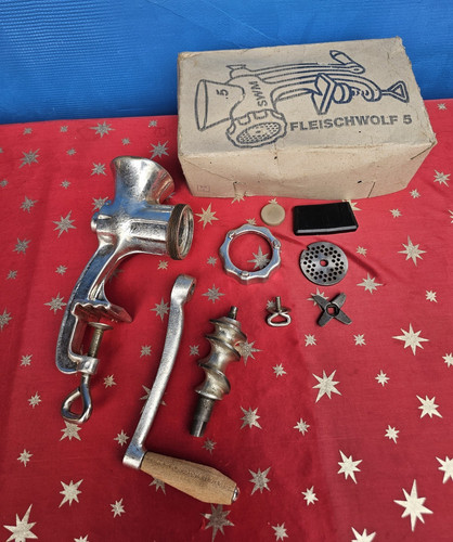 Manueller fleischwolf größe - manueller,