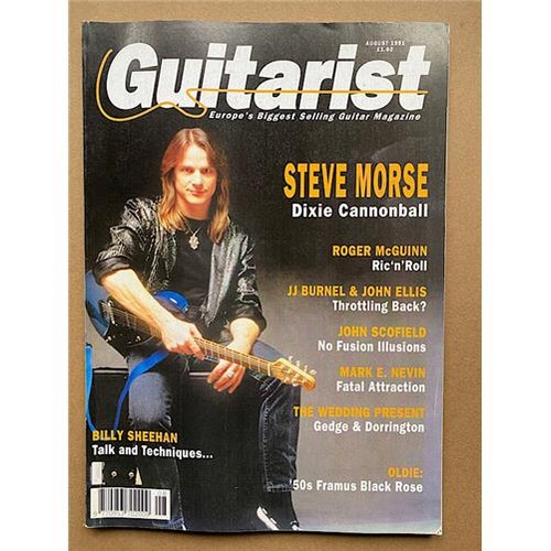 Steve morse guitarist magazine - morse,