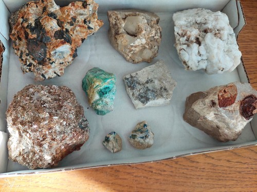 Mineralien konvolut sammlung - mineralien,