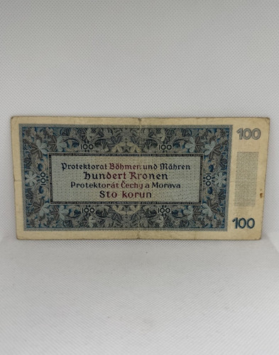 Banknote böhmen und mähren - banknote,