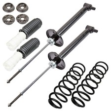 2x Stoßdämpfer Gasdruck hinten Domlager Protection-kit Feder für AUDI A4 8D2 B5