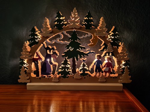 Schwibbogen lichterbogen - schwibbogen, /