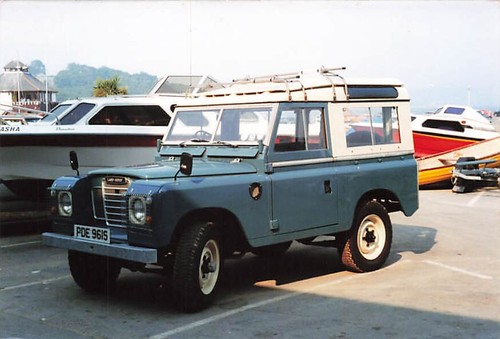 Land rover oldtimer auto - oldtimer,