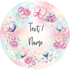 Schmetterling Tortenbild Party