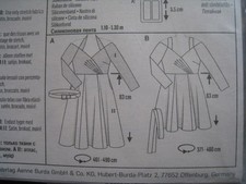 Burda 6390 Style Schnittmuster - Abendkleid - Gr. 46 - 56