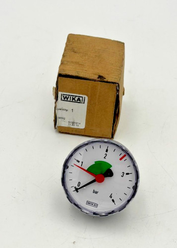 Wika manometer 8 ag - manometer, 3/8"