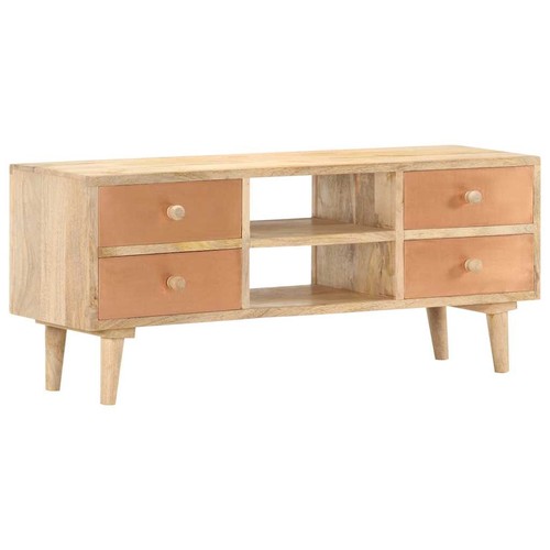 Mangoholz massiv schrank - mangoholz, tv