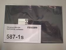 Rosconi D-TEC  Seilgaderobe - Hängegaderobe - Rapunzel schwarz - neue Gaderobe