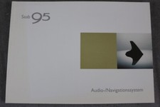 Saab 95 Radio Audio / Navigation Betriebsanleitung "MY 2002" Bedienungsanleitung