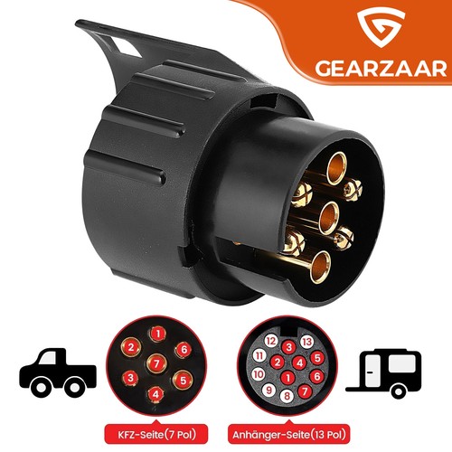Adapter auf polig auto - 13-polig,