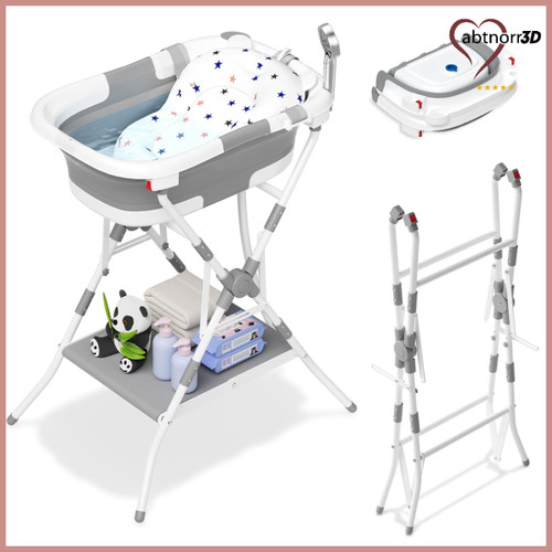 Faltbare babybadewanne mit - faltbare,