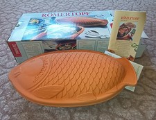 original Römertopf® Fisch -NEU & OVP- Naturton Keramik