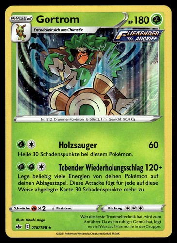 Gortrom 018 198 holo - gortrom, rare