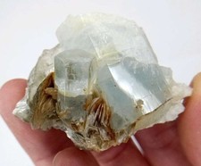 tolle Aquamarin Kristall Stufe