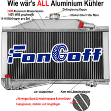 2 Reihig Wasserkühler Für