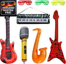 Aufblasbare Rock-Gitarren für
