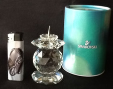 Swarovski Kristall Leuchter Kerzenhalter Design H. Koch von 1976