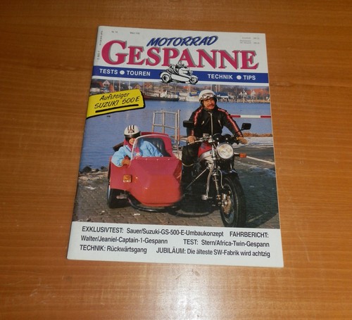 Motorrad gespanne märz - gespanne,