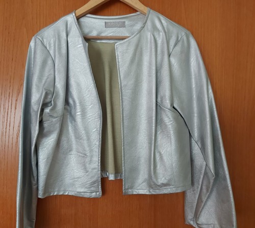Festliche kurzjacke silber - festliche,
