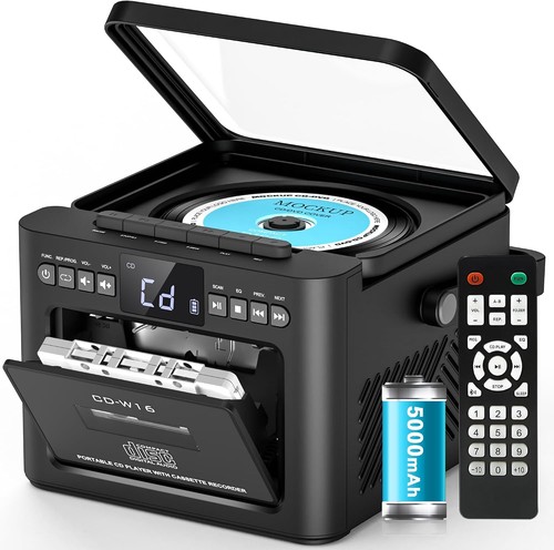 Player tragbar boombox - cd,